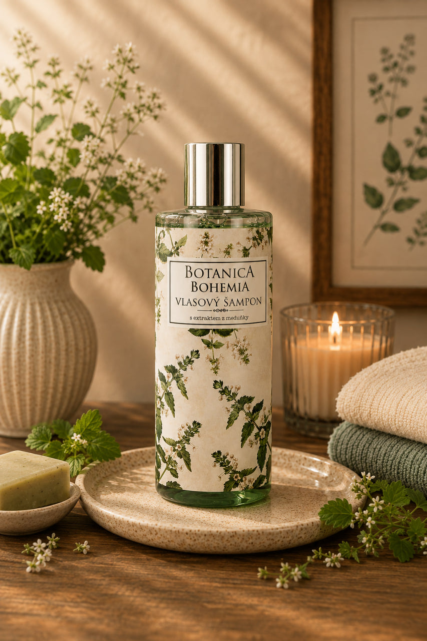 Botanica Bohemia Lemon Balm Shampoo 200 ml – Melissa Extract