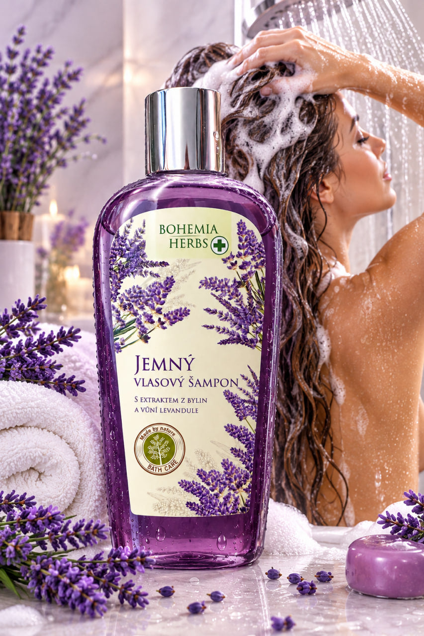 Bohemia Herbs šampon Levandule 250 ml | Česká kosmetika