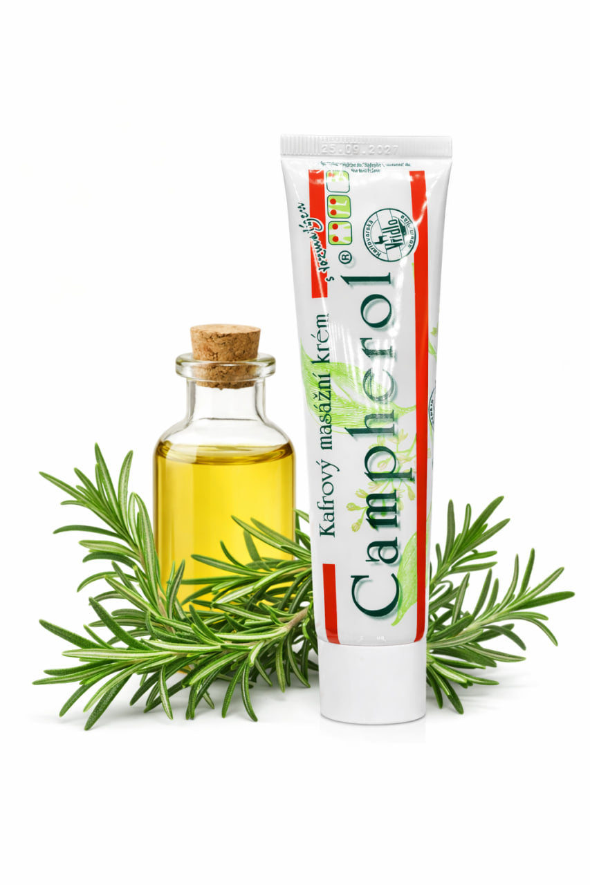 CAMPHEROL Массажный крем с розмарином – 50 г