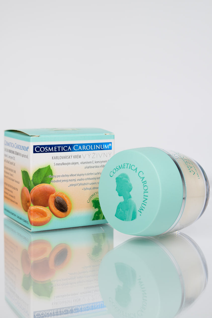 Карловарский питательный крем – с абрикосовым маслом, Q10 и термальной солью – 50 ml