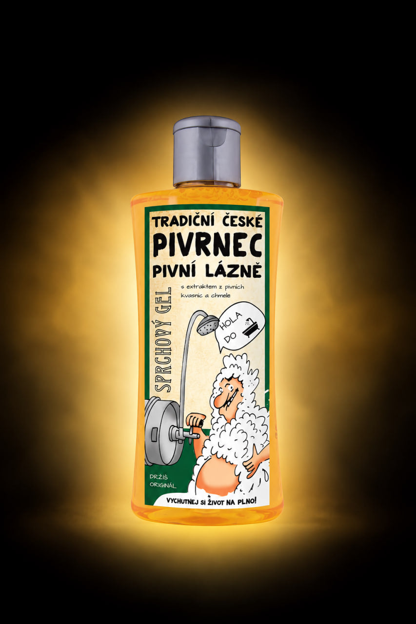 Pivrnec Pivní lázně dárková sada 2×250 ml | Bohemia Gifts