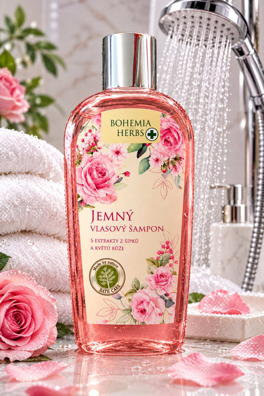 Rosehip & Rose Hair Shampoo 250 ml | All Hair Types