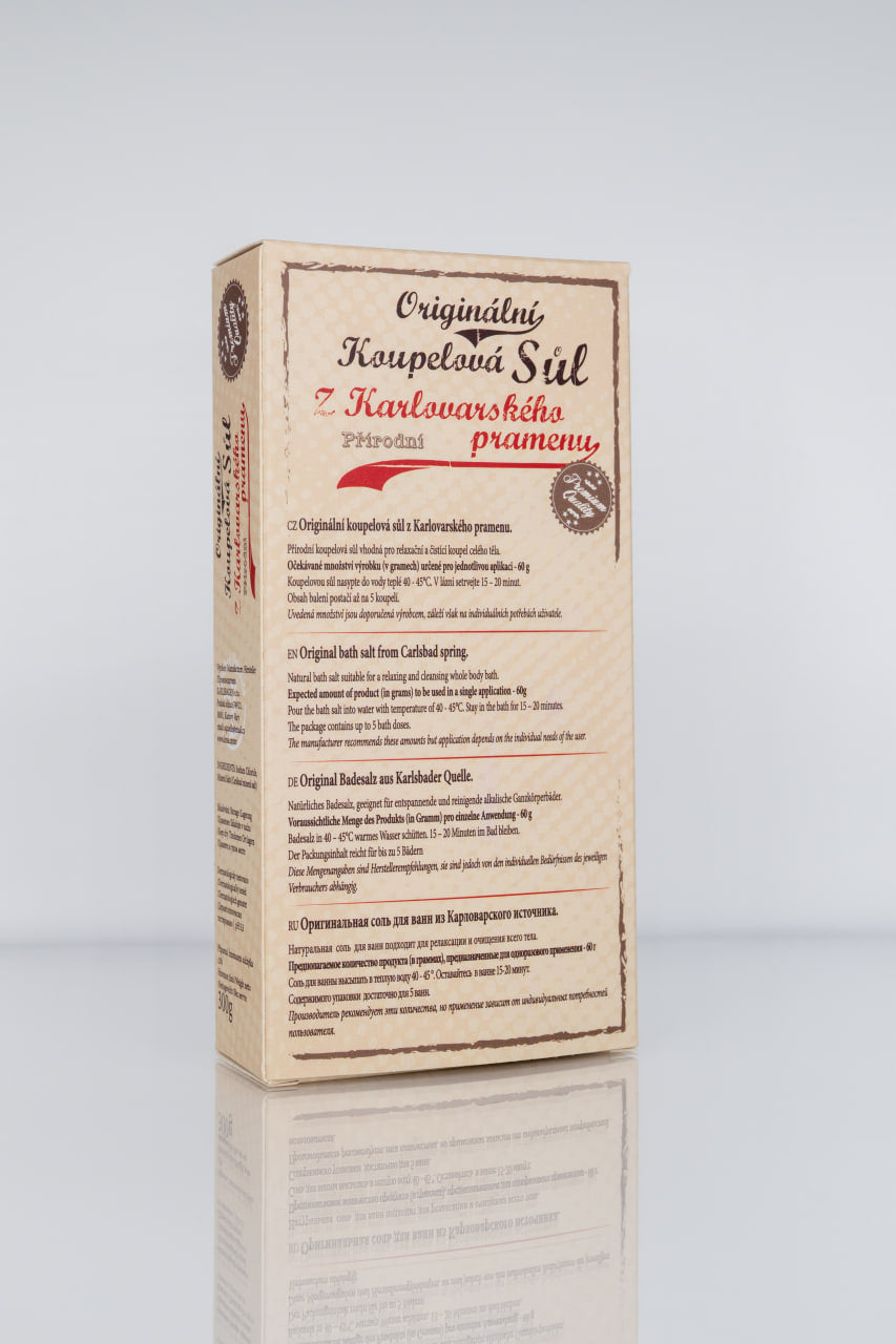 Přírodní koupelová sůl Carlsbad – 300 g
