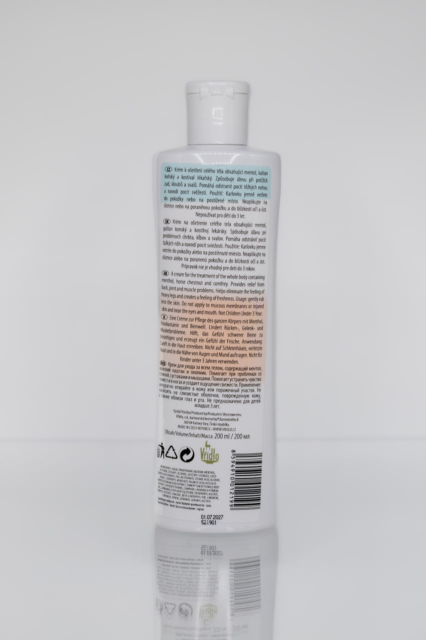 KARLOVKA – Karlovarský bylinný tělový balzám – 200 ml