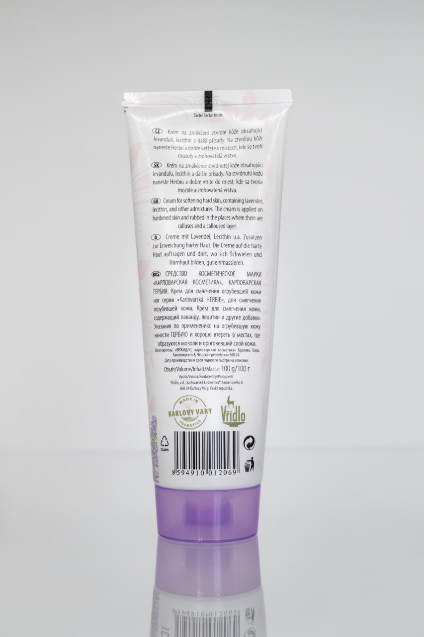 KARLOVARSKÝ HERBIE krém na ztvrdlou a popraskanou pokožku – 100 g