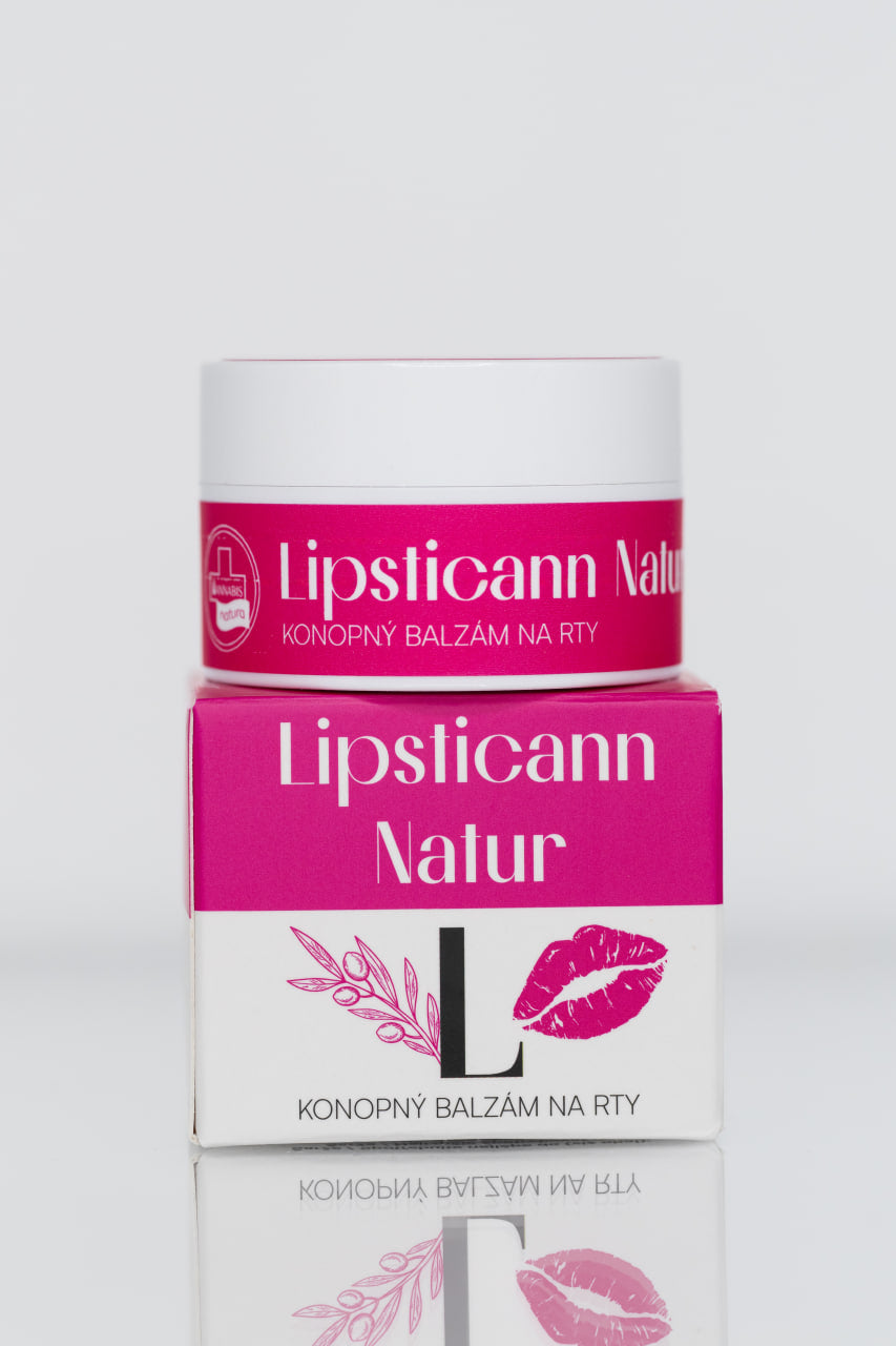 LIPSTICANN NATUR – Конопляный бальзам для губ с пчелиным воском – 15 ml