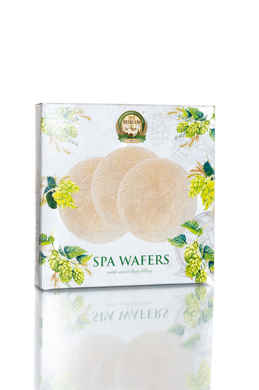 Karlovy Vary Spa Wafers with Hop Filling | Czech Oplatky Beer Spa