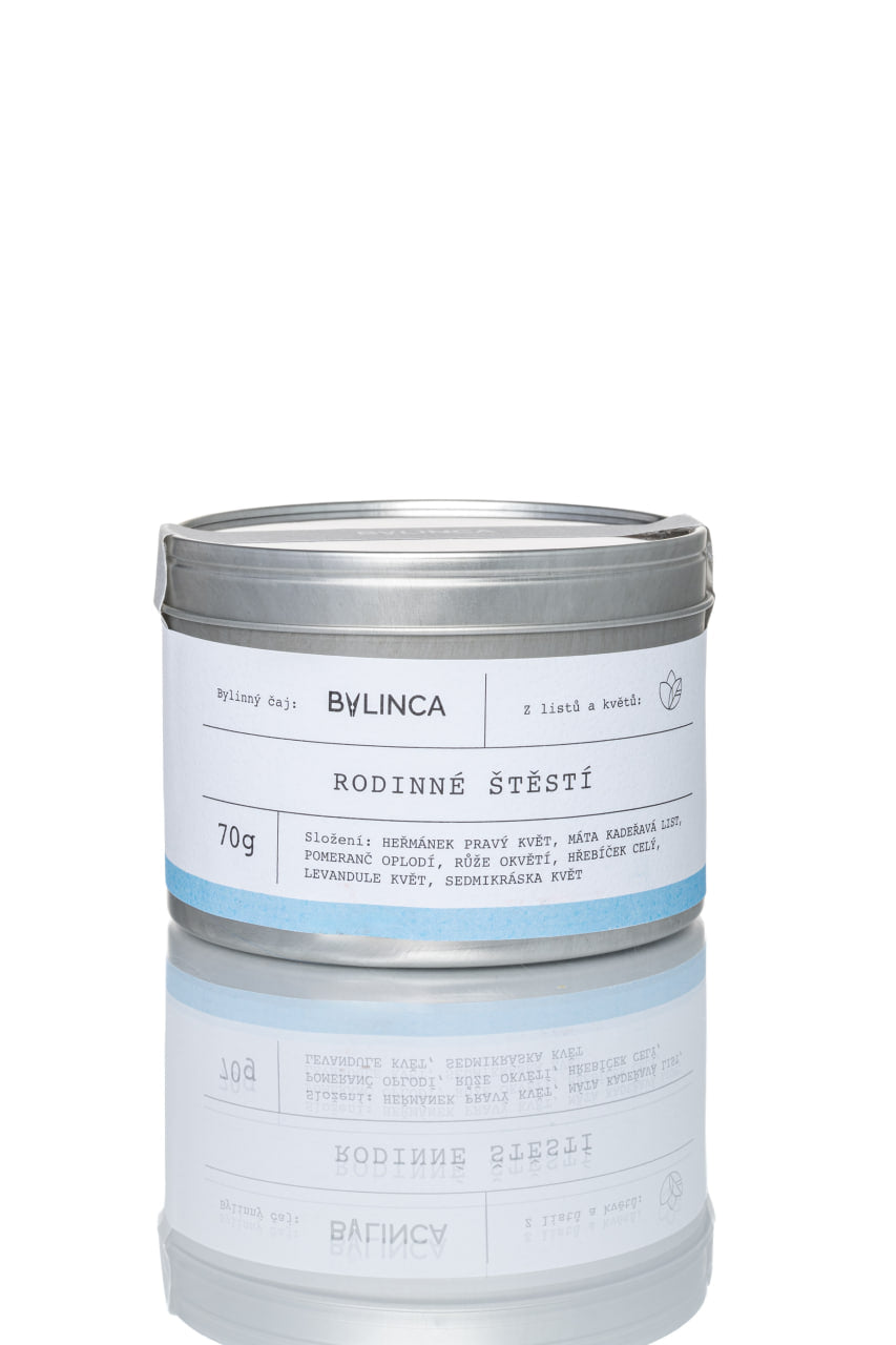 Family Happiness Herbal Tea 70 g | Floral & Citrus Gift Blend with Chamomile, Mint & Clove | Perfect for Sharing