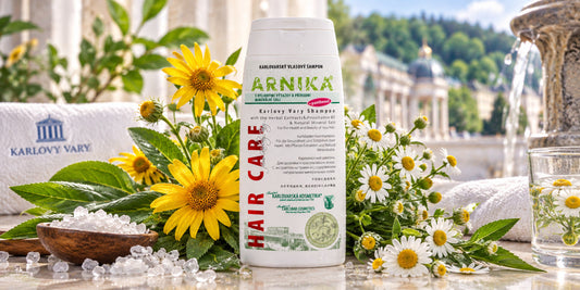 Hair Care from Karlovy Vary: Beer, Arnica and Mineral Shampoos