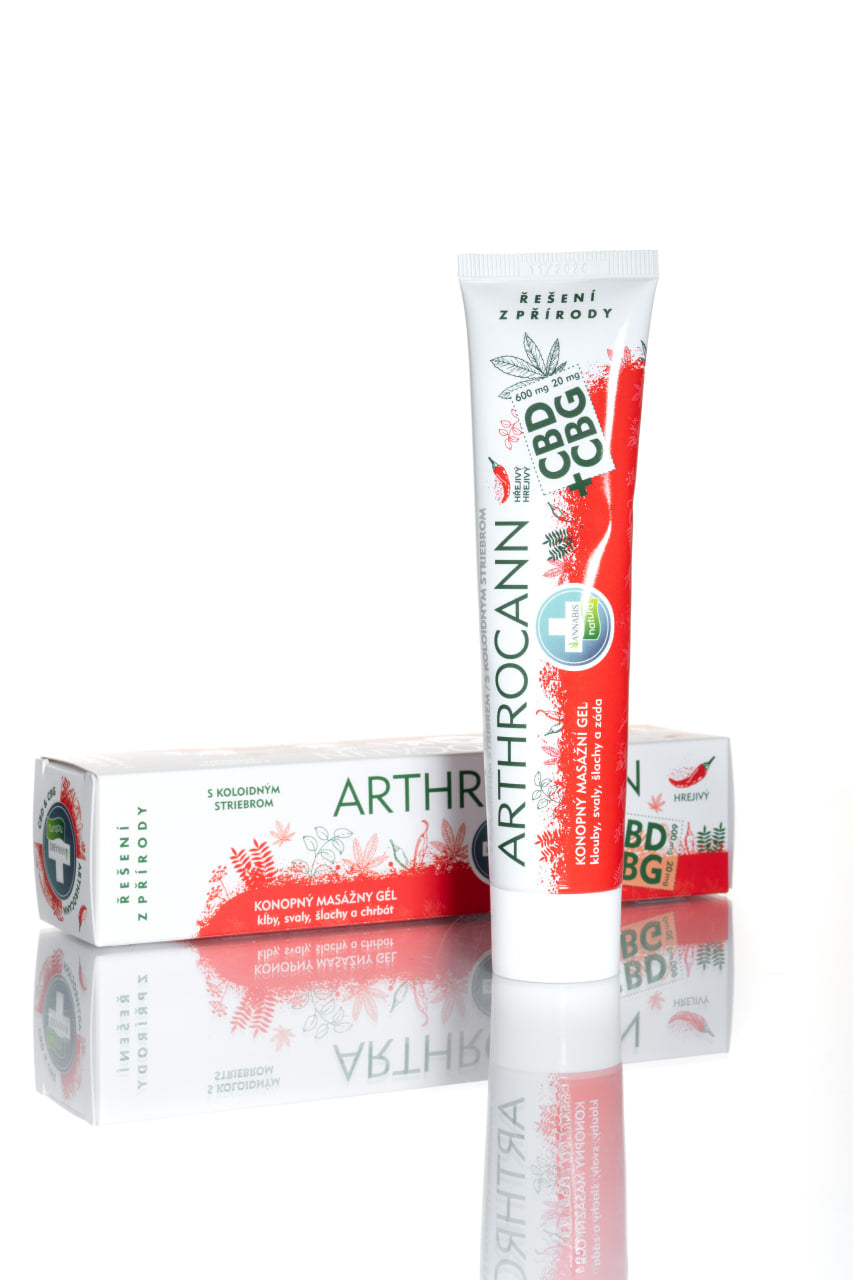 ARTHROCANN Hřejivý gel s CBD + CBG – 75 ml 