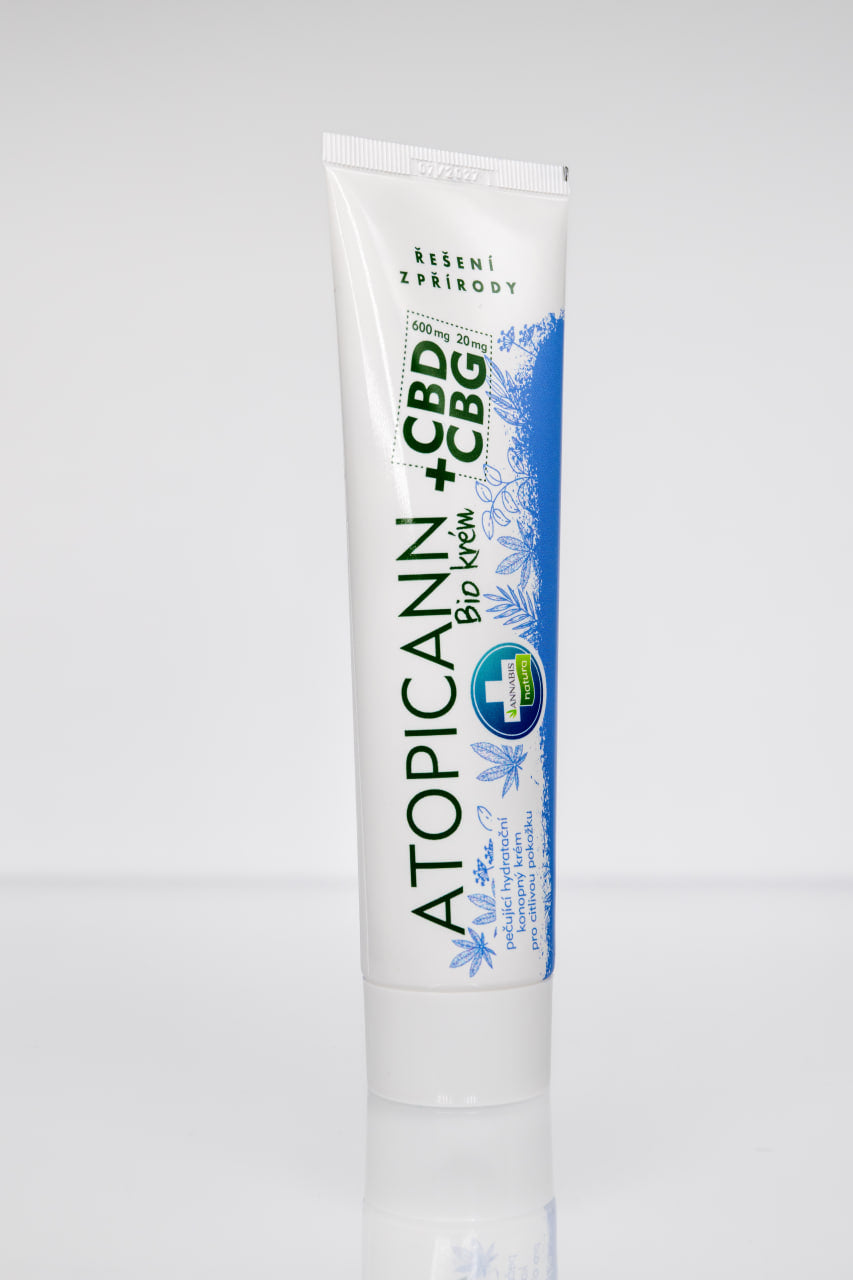 ATOPICANN BIO CREAM WITH CBD (FOR ECZEMA AND PSORIASIS) - 100 ml