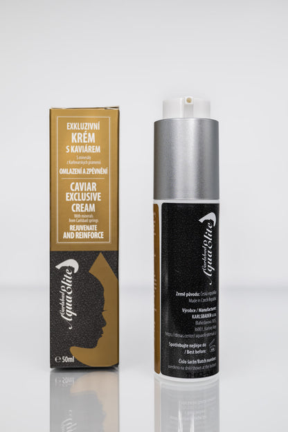 Крем с экстрактом икры эксклюзивный Карловых Вары - 50 мл