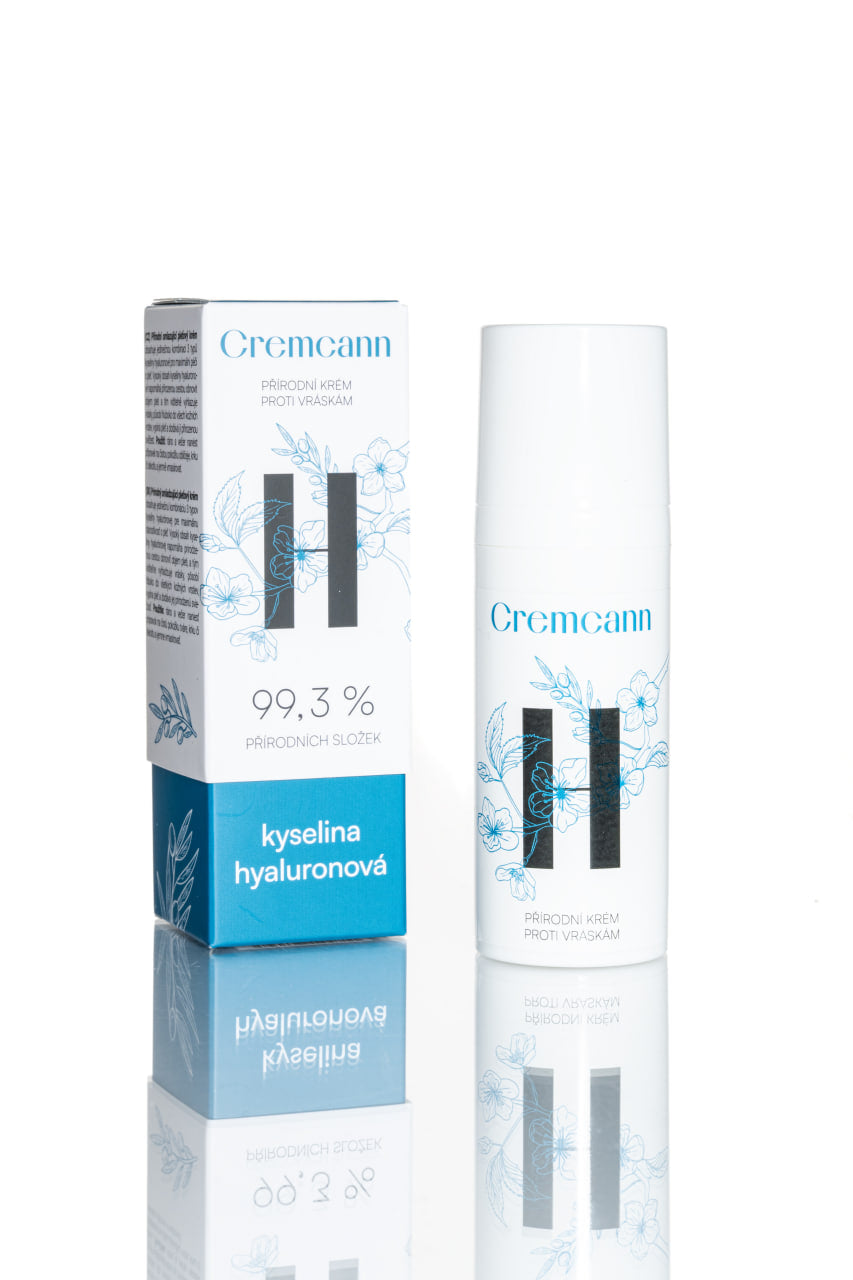 CREMCANN HYALURON Přírodní omlazující krém na obličej – 50 ml 