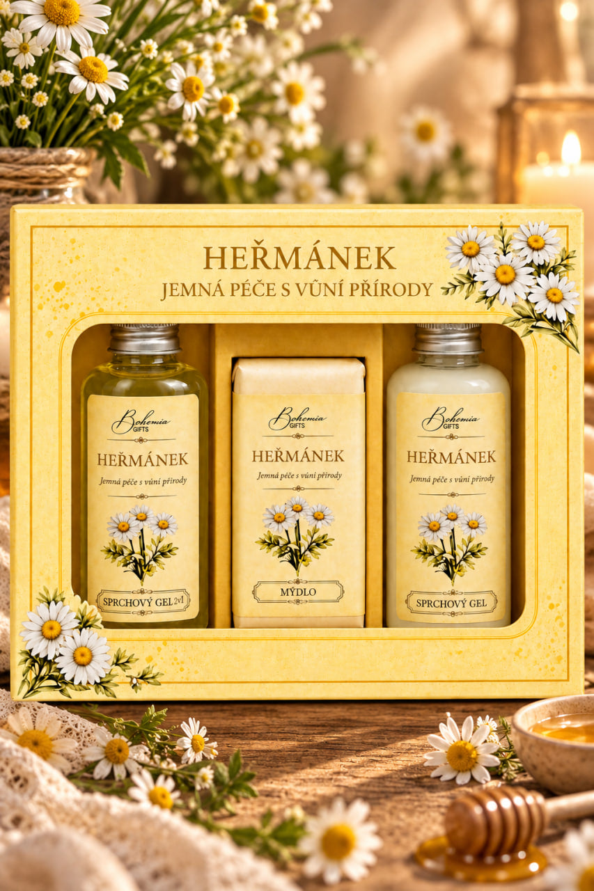 Tschechisches Kosmetik-Geschenkset – 3 Produkte | 3 Düfte