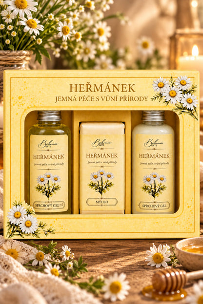 Tschechisches Kosmetik-Geschenkset – 3 Produkte | 3 Düfte