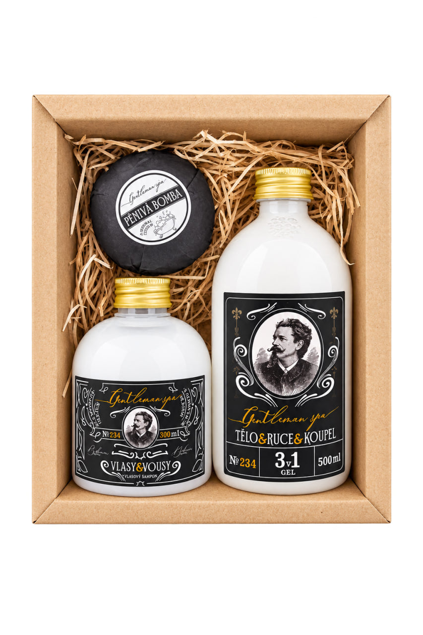 Bohemia Gifts Gentleman Spa XL dárková sada pro muže | Česko