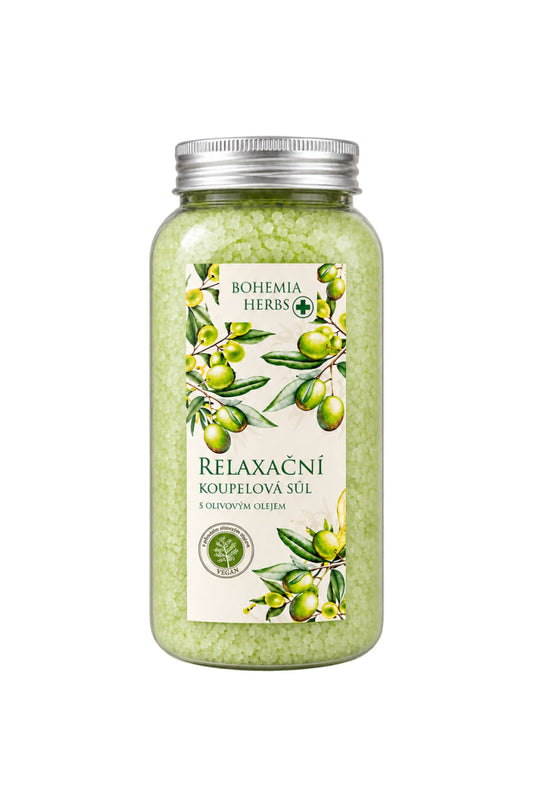 Bath Salt with Olive Oil & Lemon Extract 900 g