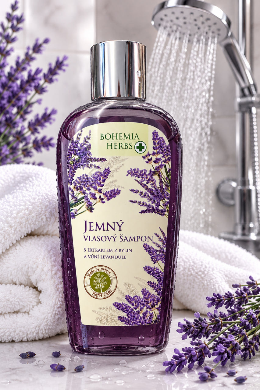 Bohemia Herbs šampon Levandule 250 ml | Česká kosmetika