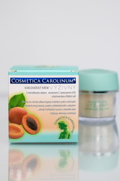 Карловарский питательный крем – с абрикосовым маслом, Q10 и термальной солью – 50 ml