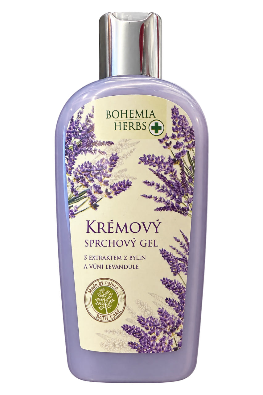 Krémový sprchový gel Levandule 250 ml | Jogurt & bylinné extrakty