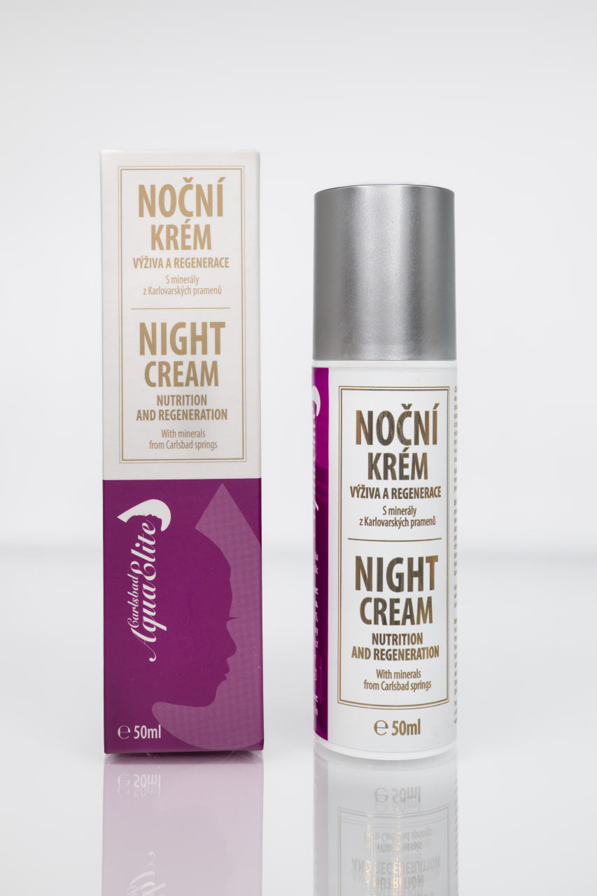 AQUAELITE Ночной Крем – Питание и Регенерация – 50 мл