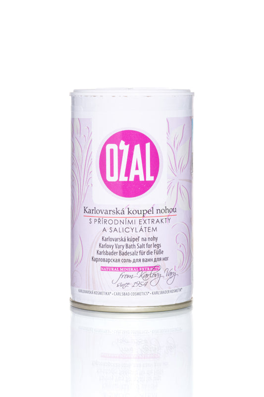 Koupelová sůl na nohy OZAL Karlovy Vary – 250 g 
