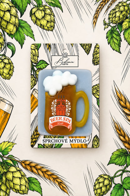 Bohemia Gifts Beer Spa Bierseife 85 g | Hergestellt in Tschechien