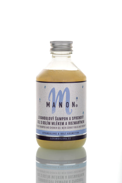 Lavendel Shampoo & Duschgel 2-in-1 – Eselsmilch Naturkosmetik Karlsbad