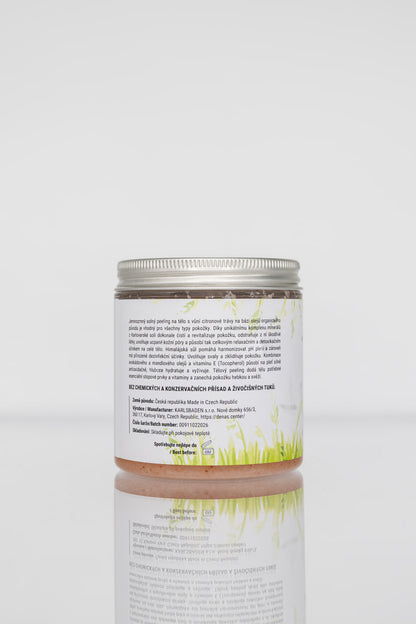 Скраб для тела с карловарской солью – лемонграсс (350 г)