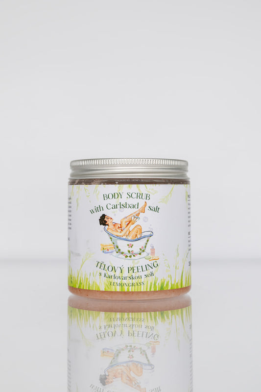 Body Scrub with Carlsbad Salt – Lemongrass (350 g)