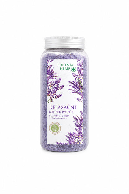 Kräuter-Badesalz Lavendel 900 g – Kamille, Calendula & Kräuterextrakte