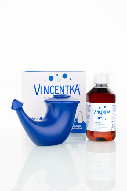 Vincentka Nasalis Nasenspülung – Mineral Lösung für Nase & Nebenhöhlen