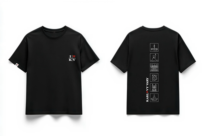 Black I ❤️ KV T-Shirt | Branded Karlovy Vary