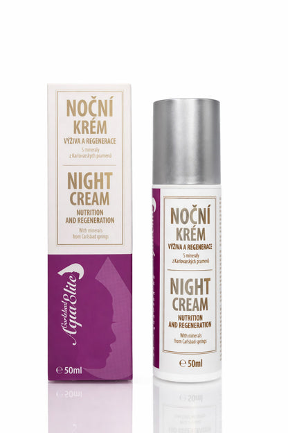 Noční krém AQUAELITE – Výživa a regenerace – 50 ml 