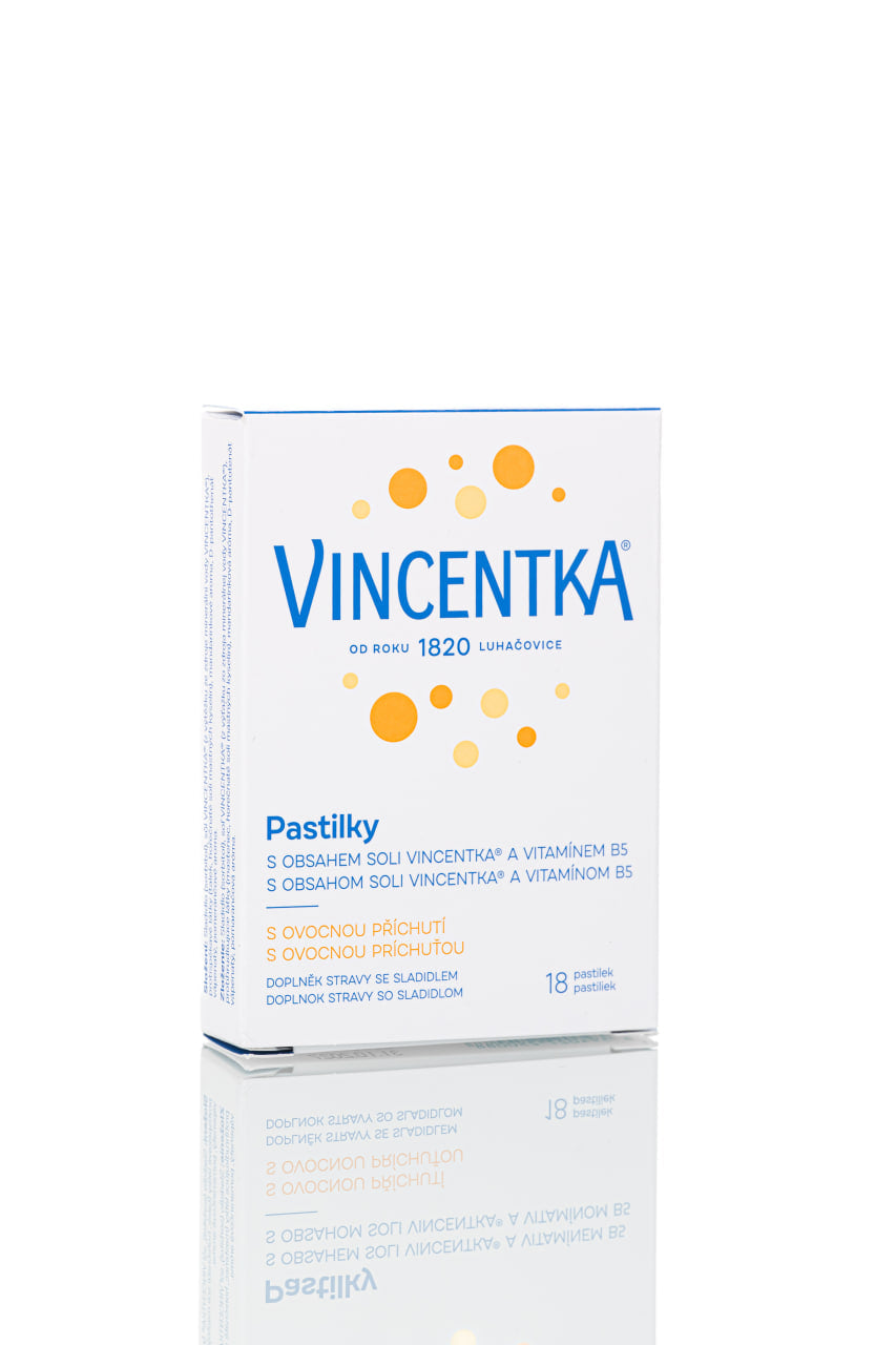 Vincentka Pastillen – Hals & Rachen Mineral Pastillen mit Vitamin B5