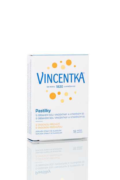 Vincentka Pastillen – Hals & Rachen Mineral Pastillen mit Vitamin B5