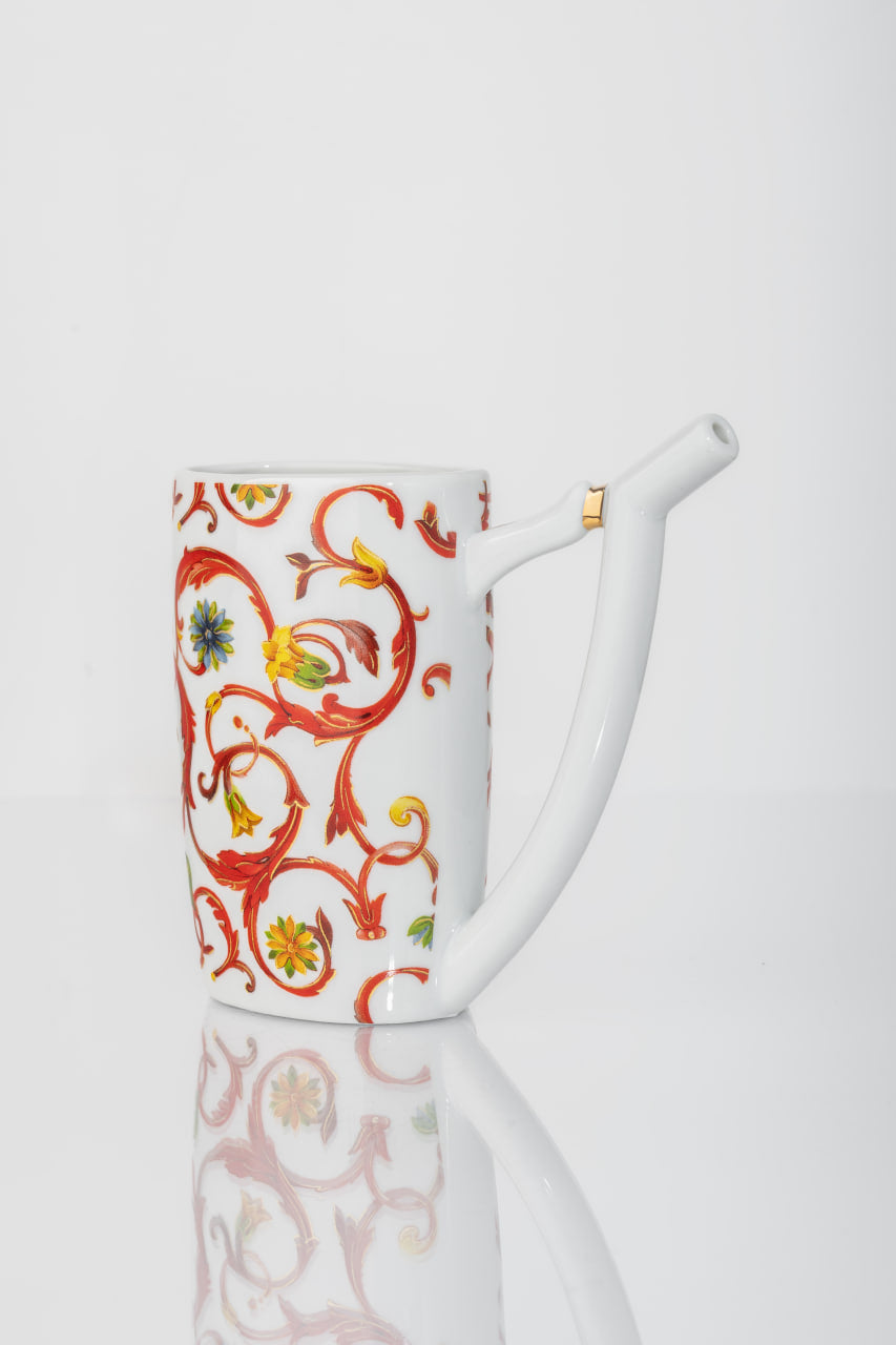 Karlovarský lázeňský pohárek Barokní ornament | Limitovaná edice