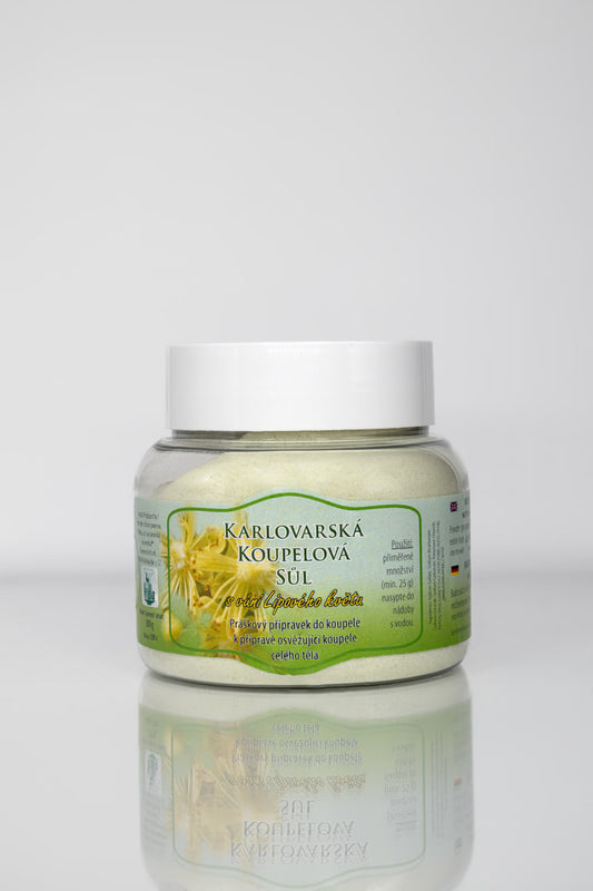 Карловарская соль для ванн – с ароматом липы (300 г)