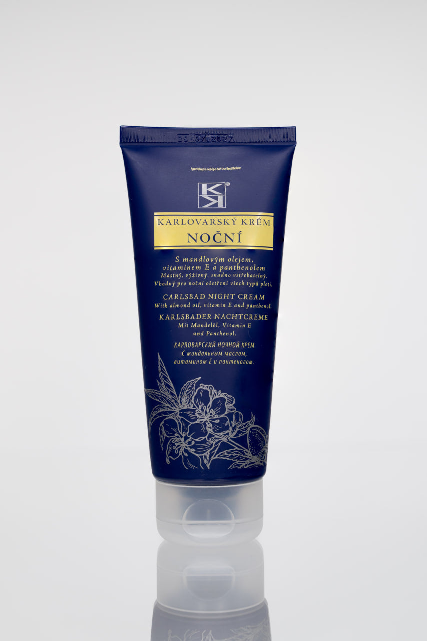 Ночной крем Karlovy Vary с миндальным маслом – 80 мл
