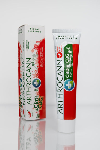 ARTHROCANN согревающий гель с CBD + CBG – 75 мл