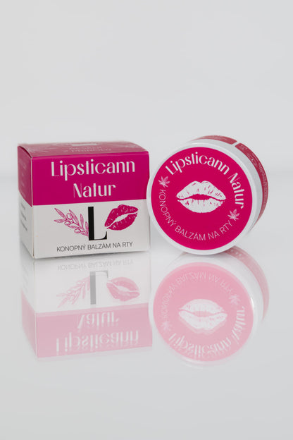 LIPSTICANN NATUR – Конопляный бальзам для губ с пчелиным воском – 15 ml