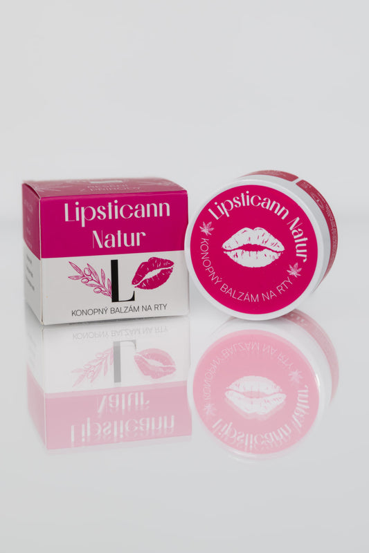 LIPSTICANN NATUR – Конопляный бальзам для губ с пчелиным воском – 15 ml