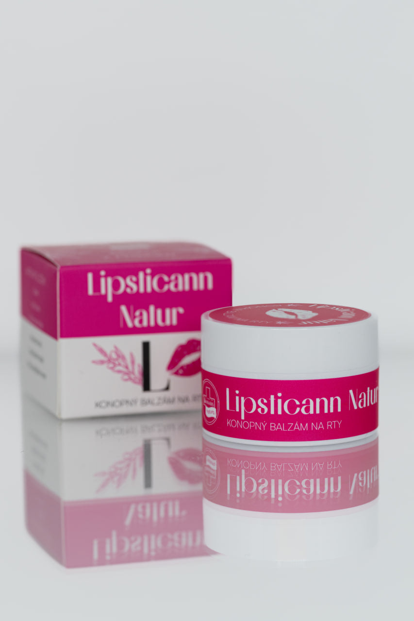 LIPSTICANN NATUR – Конопляный бальзам для губ с пчелиным воском – 15 ml