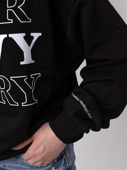 I ❤️ KV Černá mikina | Oficiální merch Karlových Varů | Feel Karlovy Vary