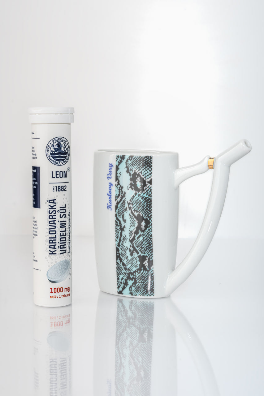 Karlovy Vary Spa Drinking Mug Bohemian Python | Limited Edition
