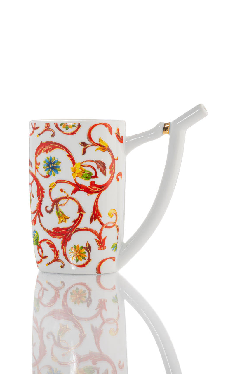 Karlovarský lázeňský pohárek Barokní ornament | Limitovaná edice