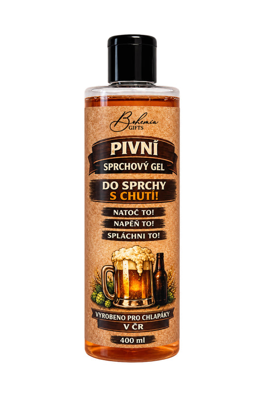 Beer Shower Gel 400 ml | Fun Gift for Beer Lovers