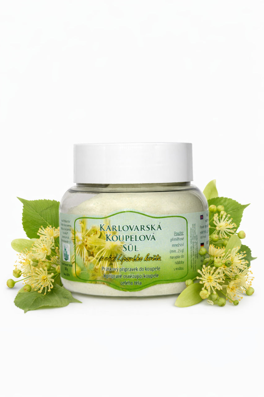Karlovarská koupelová sůl – vůně lipového květu (300 g) 