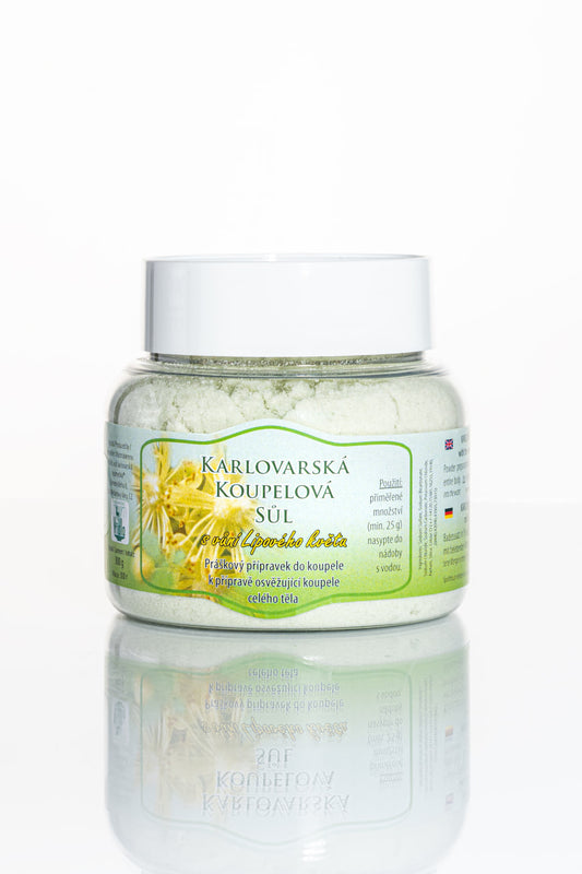 Karlovarská koupelová sůl – vůně lipového květu (300 g) 