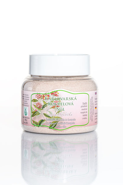 Karlovarská hřebíčková koupelová sůl 300 g | Hřejivá minerální koupel